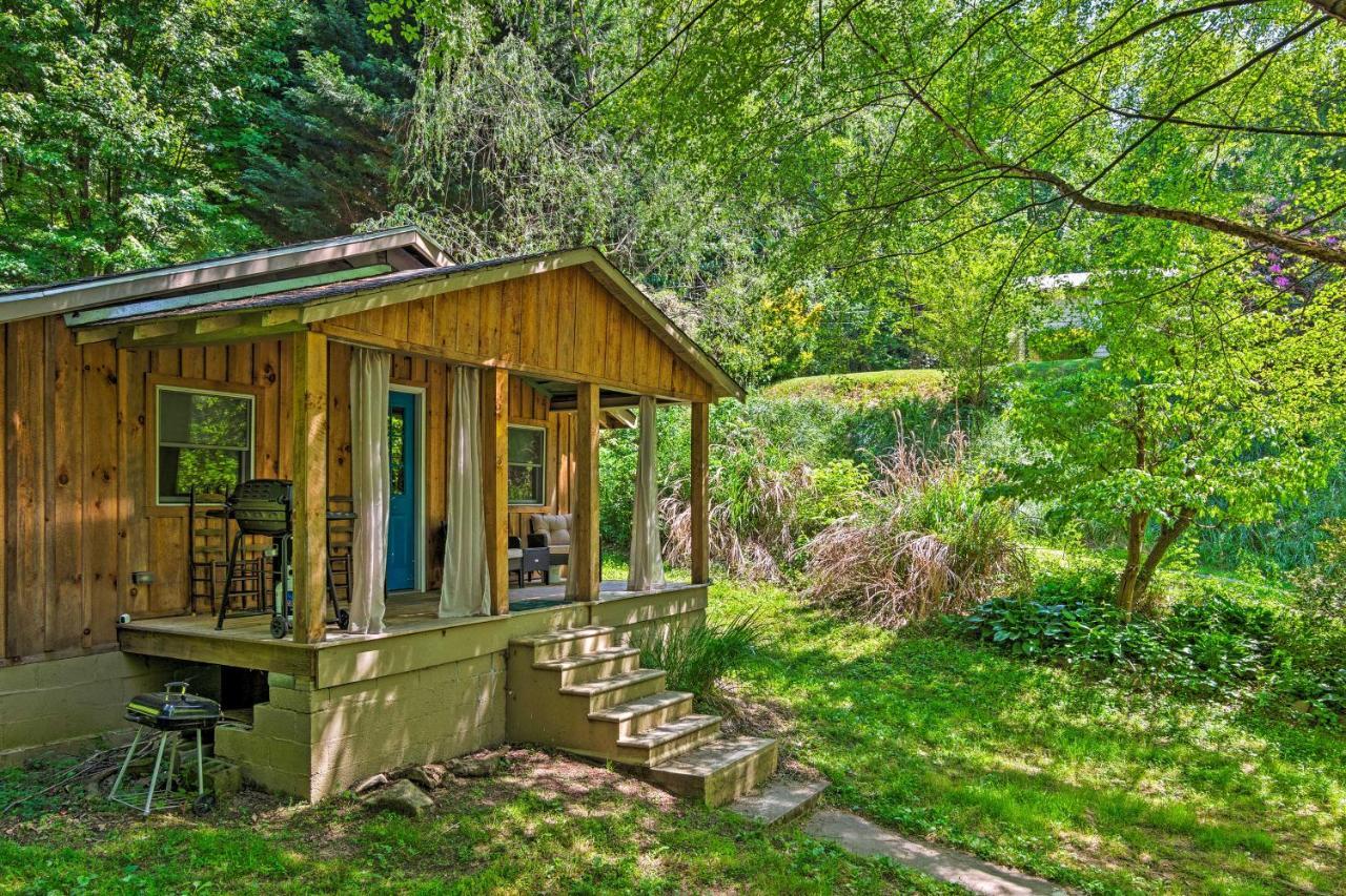 Cozy And Charming Asheville Cabin 5 Mi To Downtown! Villa Esterno foto